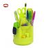 Офисный набор 13 предм. Mini Desk, Neon Solid /вращающийся /желтый 53230 Erich Krause