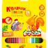 Карандаши  24цв Каляка-Маляка /трехгранные/ карт. коробка, европодвес КТКМ24 Каляка-Маляка