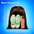 Мешок для обуви BRAUBERG KIDS, с петлей, 42х34 см, "Fire split", 273436