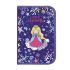 Пенал б/наполн. 1молния 130*200мм "Princess-mermaid" /текстильное покрытием /откидная планка NEW ПТК