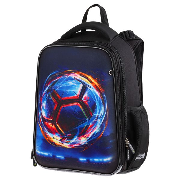 Ранец Berlingo Expert "Cyber Football" 37*28*16см, анатомическая спинка RU-EX-1103