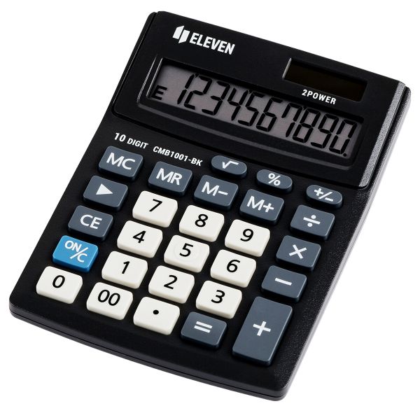 Калькулятор настольный Eleven Business Line CMB1001-BK, 10 разрядов, 102*137*31мм, черный