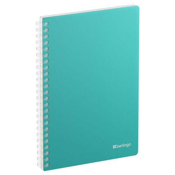 Бизнес-тетрадь A5, 80л., Berlingo "Soft Touch Pro", клетка, 80г/м2, SRn_A5934