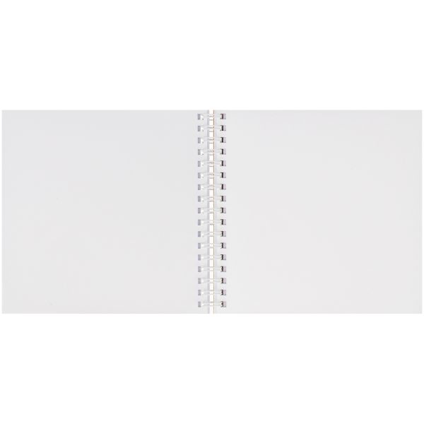 Скетчбук 60л., 150*150 MESHU "Сat girl", на гребне, soft-touch, 120г/м2 MS_64034