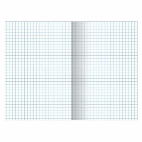 Тетрадь А4, 96 л., BRAUBERG, скоба, клетка, глянцевый лак, "Monocolor", (микс в спайке), 405322