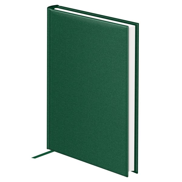 Ежедневник недатированный, А6, 160л., твердый переплет, балакрон "Ariane. Dark green", DuA6_60839