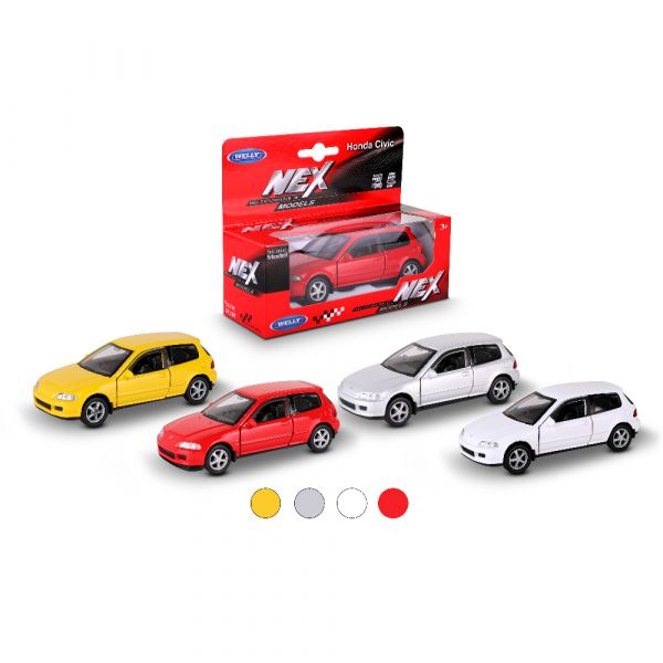 Модель 1:38 Honda Civic EG6 43813W Welly