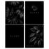 Тетрадь 48л., А5, клетка BG "Just Black", soft-touch ламинация, выб.лак Т5ск48_лс_вл 08500