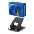 Дырокол  40л метал Quadro /линейка/ чёрный ЕК4669 Erich Krause
