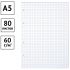 Сменный блок 80л., А5, BG, белый, пленка т/у СБ5ту80 12357