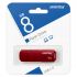 Память Smart Buy "Clue"  8GB, USB 2.0 Flash Drive, бордовый SB8GBCLU-BG