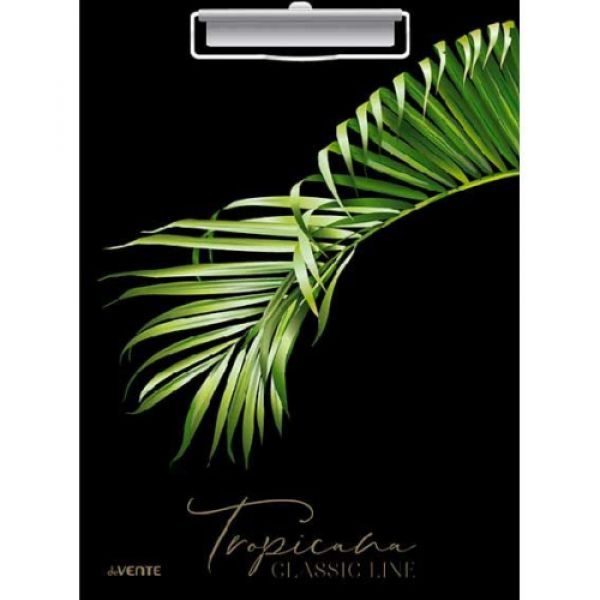 Клипборд А4 "Tropicana" /картон /мат. ламинация /тиснение фольгой NEW 3034211 deVENTE