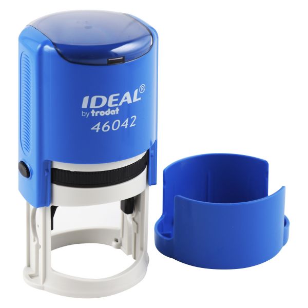 Оснастка автомат для печати Ideal d=42мм синяя 46042 TRODAT