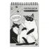 Скетчбук для рисования маркерами 50л. А5 на гребне MESHU "Freak cats", 90г/м2, soft-touch MS_64037