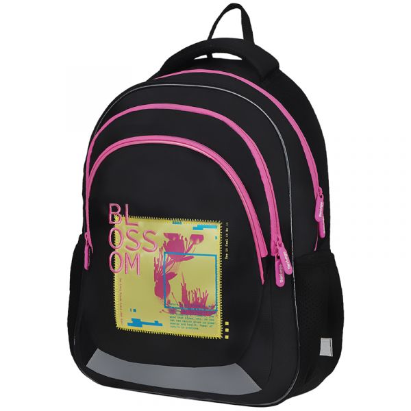 Рюкзак Berlingo Bliss "Blossom" 40*29*19см, 3 отделения, 2 кармана, анатомическая ЭВА спинка RU08050