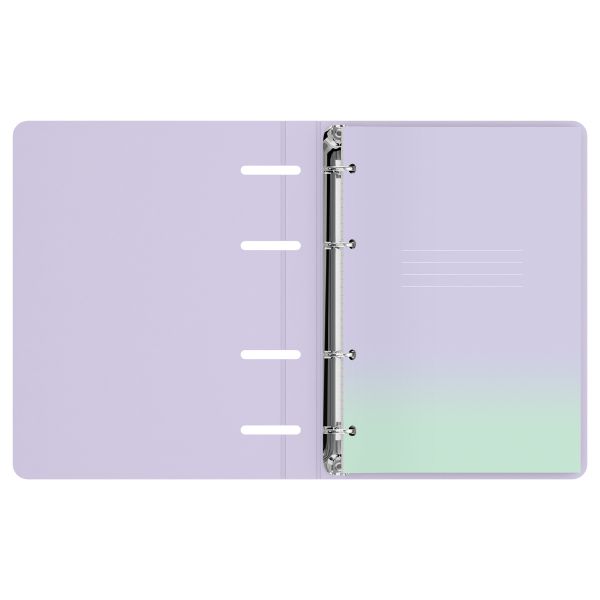 Тетрадь на кольцах А5, 120л., BG "Softness", картон, soft-touch ламинация ТК5к120_лс 57847