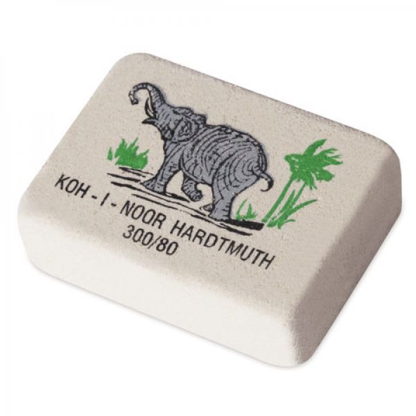 Ластик белый "Elephant" 300/80 KOH-I-NOOR 0300080018KDRU