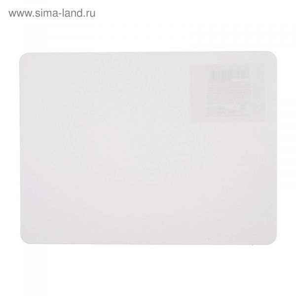 Доска для лепки ArtSpace, А5, 600мкм, пластик, белый ДП_А5_9531