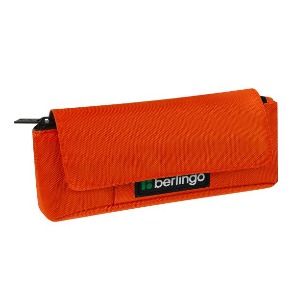 Пенал мягкий 1 отделение, 215*90*45 мм, Berlingo "Orange focus", BR-PM-080503