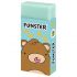 Ластик FUNSTER (ФАНСТЕР) "ANIMALS", 50х24х10 мм, прямоугольный, картонный держатель, экологичный ПВХ