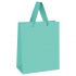 Пакет подарочный 26*32*12см MESHU "Monocolor. Tiffany", отд. фольгой, матовая ламинация MS_51961