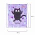 Мешок для обуви ПИФАГОР, 1 отделение, 42х34 см, "Falling cat", 272383