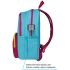 Рюкзак Berlingo Color blocks "Blue fuxia" 39*28*17см, уплотненная спинка RU08101