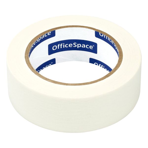 Клейкая лента малярная OfficeSpace, 38мм*50м, ШК КЛм_55381