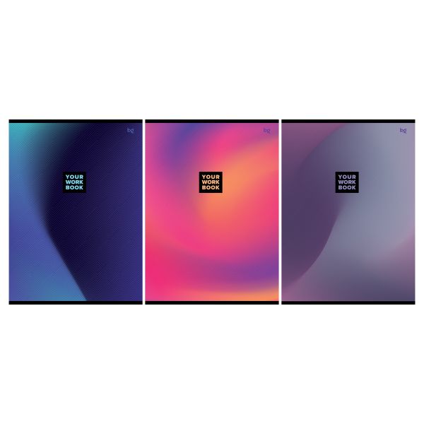 Тетрадь 48л., А4, клетка BG "Monocolor. Gradient" Т4ск48 63251
