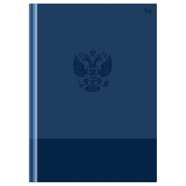 Бизнес-блокнот А4, 80л., BG "Россия", глянцевая ламинация ББ4т80_лг 57563