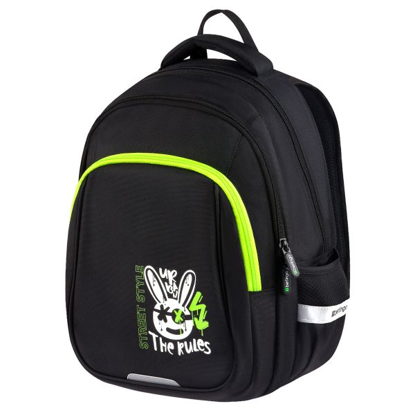Рюкзак Berlingo Comfort "The Rules" 38*27*18см, эргономичная спинка RU-CM-1102