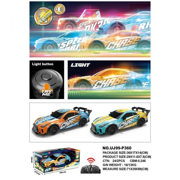 Машина на радиоуправлении UJ99-P360 в коробке