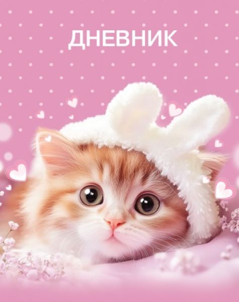 Дневник 1-11кл. /тв.обл./ламинация Soft-touch "Глазки, ушки, носик" NEW 40ДТ5лВ_33825 Хатбер