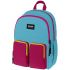 Рюкзак Berlingo Color blocks "Blue fuxia" 39*28*17см, уплотненная спинка RU08101