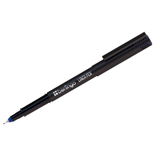 Ручка капиллярная Berlingo "Liner pen" синяя, 0,4мм CK_40682