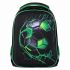 Ранец BRAUBERG KIDS START, 1 отделение, 2 кармана, "Green ball", 35х26х13 см, 272092