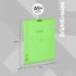 Тетрадь  12л клетка с пластиковой обложкой "Классика CoverPrо Neon" /зеленый 56348 Erich Krause