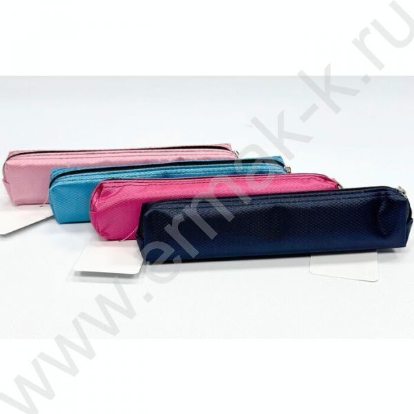 Пенал-косметичка "Vivid metallic" /20*3*6см. /ассорти, полиэстер NEW School Ray