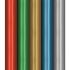 Упаковочная бумага матовая 70*100см, MESHU, 60г/м2, ассорти 5 дизайнов MS_55010