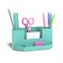 Офисный набор  9 предм. Victoria, Pastel Mint /мятный 53685 Erich Krause