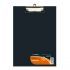 Клипборд А4 черный 2мм PVC CB0441-BK Lamark