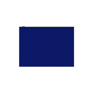 Папка-конверт на молнии B5 Zip "Diamond Total Blue" /синяя, полупрозрачная 55090 Erich Krause