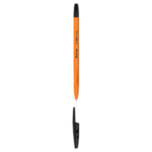 Ручка шариковая Berlingo "Tribase Orange" черная, 0,7мм CBp_70911