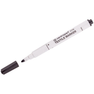 Маркер для ткани Centropen "Textile Marker 2739" черный, 1,8мм, картон 5 2739 9212