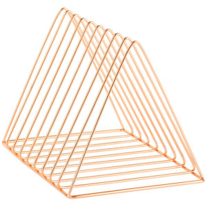 Подставка для бумаг и писем MESHU "Rose Gold", металл, 10 секций MS_39430