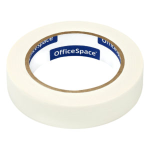 Клейкая лента малярная OfficeSpace, 25мм*50м, ШК КЛм_55385