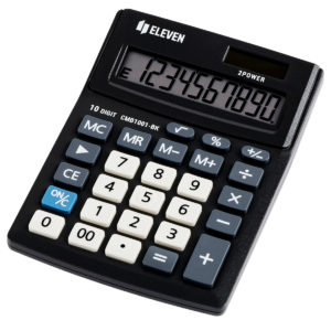 Калькулятор настольный Eleven Business Line CMB1001-BK, 10 разрядов, 102*137*31мм, черный