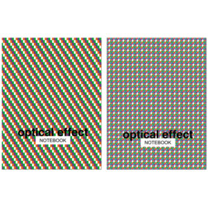 Бизнес-блокнот А5, 64л., ЛАЙТ BG "Optical effect", метализация, глянцевая ламинация ББ5и64_м_лг 8991