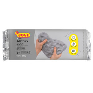 Паста для моделирования JOVI, отвердевающая, серый, 1кг, вакуумный пакет 86G
