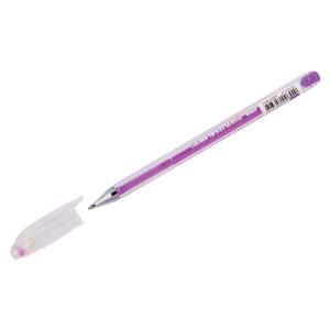 Ручка гелевая Crown "Hi-Jell Pastel" фиолетовая пастель, 0,8мм HJR-500P
